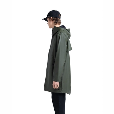 Jas Herschel Supply Co. Men's Rainwear Fishtail Parka Dark Olive