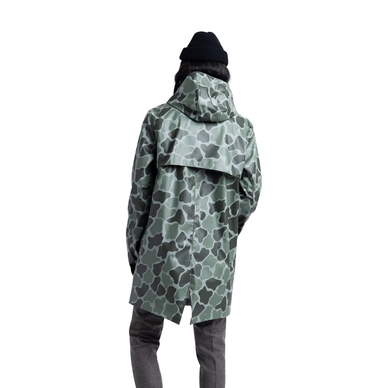 Jas Herschel Supply Co. Men's Rainwear Fishtail Parka Frog Camo