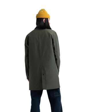 Jas Herschel Supply Co. Men's Classics Insulated Mac Dark Olive
