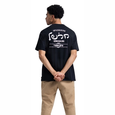 T-Shirt Herschel Supply Co. Men's Tee Hebrew Classic Logo Black
