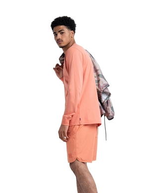 Trui Herschel Supply Co. Men's Long Sleeve Tee Stack Logo  Carnelian Apricot
