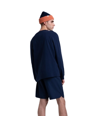 Trui Herschel Supply Co. Men's Long Sleeve Tee Peacoat