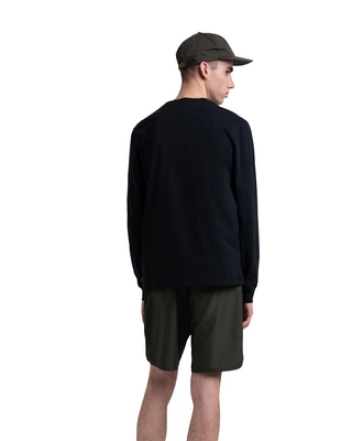 Trui Herschel Supply Co. Men's Long Sleeve Tee Black