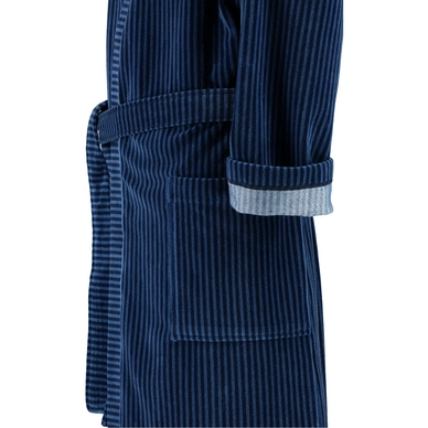 Badjas Lago 805 Kimono Men Donkerblauw