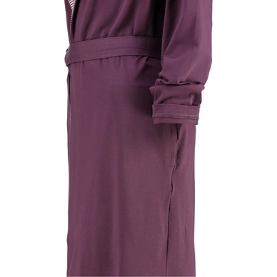 Badjas Lago 814 Uni Kort Capuchon Women Donkerrood