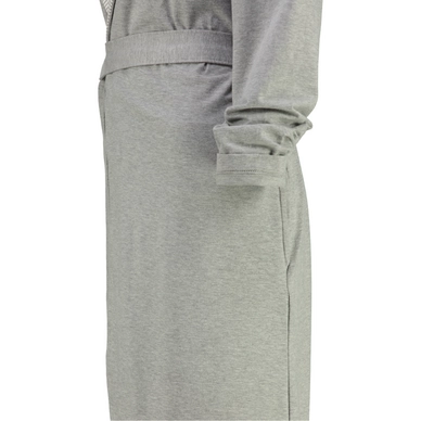 Badjas Lago 814 Uni Kort Capuchon Women Grijs