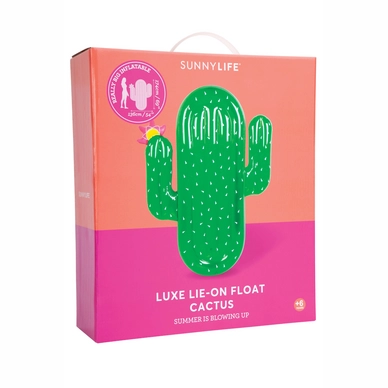 Opblaascactus Sunnylife Luxe Lie-on Float