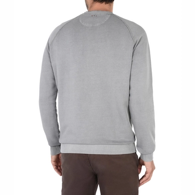 Trui Napapijri Babos Crew Med Grey Solid