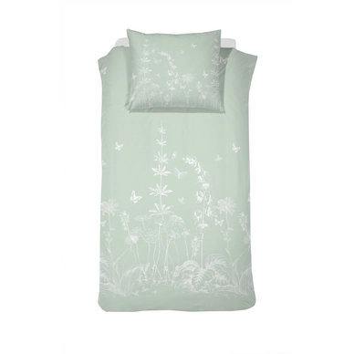 Dekbedovertrek Cinderella Gentiana Green Percal