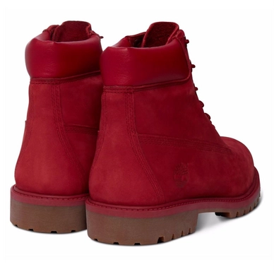 Timberland 6" Premium Boot Junior Red Nubuck Monochromatic
