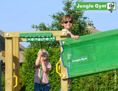 Speelset Jungle Gym Jungle Cottage + Bridge Geel