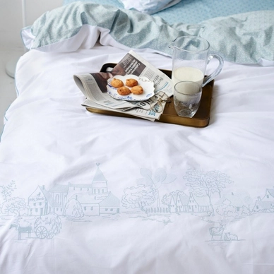 Housse de Coton Pip Studio Counting Sheep Blanc Percale de Coton