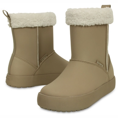 Laars Crocs ColorLite Boot GS Tumbleweed/Oatmeal