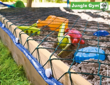 Speelset Jungle Gym Jungle House + Balcony Donkergroen