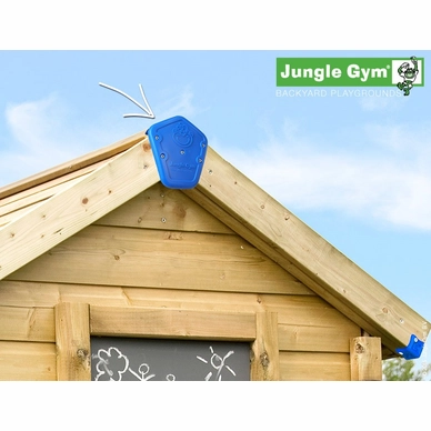 Speelset Jungle Gym Jungle Playhouse + Platform L Fuchsia