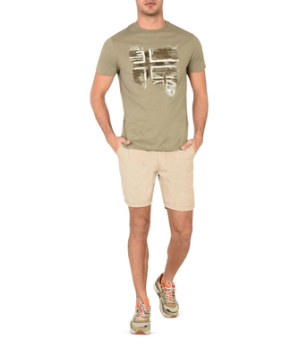 T-Shirt Napapijri Men Sancy Khaki
