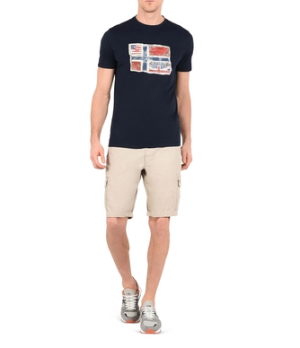 T-Shirt Napapijri Men Senou Blu Marine