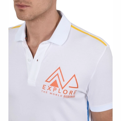 Polo Napapijri Men Evers Bright White