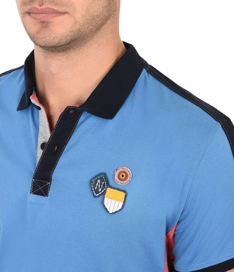 Polo Napapijri Men Elock Light Blue