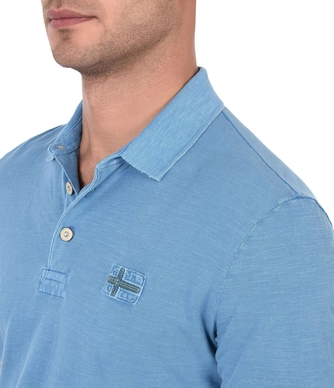 Polo Napapijri Men Eyr Light Blue