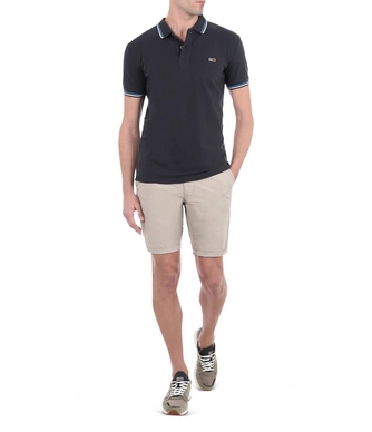 Polo Napapijri Men Taly SS Stripe Volcano