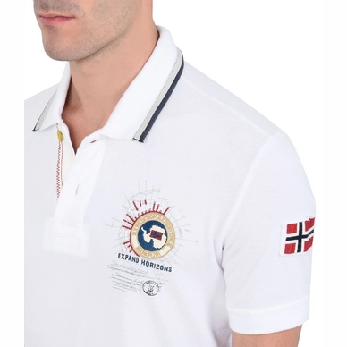Polo Napapijri Men Gandy Bright White