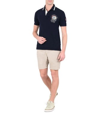 Polo Napapijri Men Gandy Blu Marine