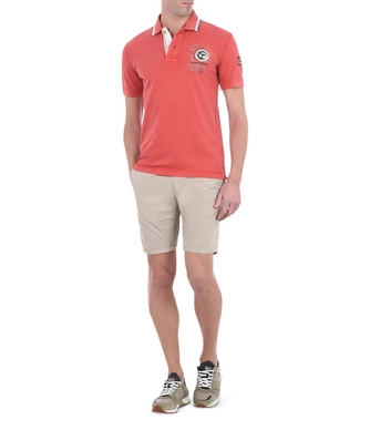 Polo Napapijri Men Gandy Coral