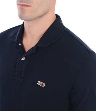 Polo Napapijri Men Taly Blu Marine