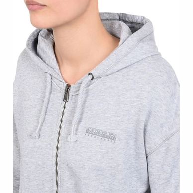 Trui Napapijri Women Bodo Hood Light Grey Mel
