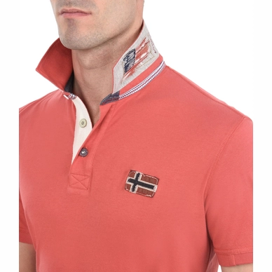 Polo Napapijri Men Eloth Coral