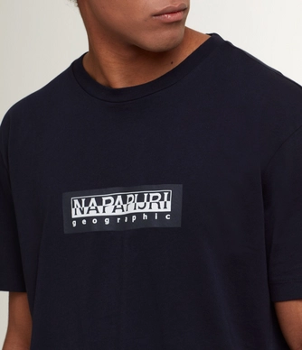 T-Shirt Napapijri Men Simbai Blu Marine