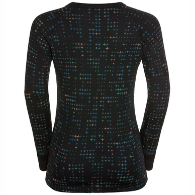 Baselayerset Odlo Set Active Originals Warm Kids Mykonos Blue Black
