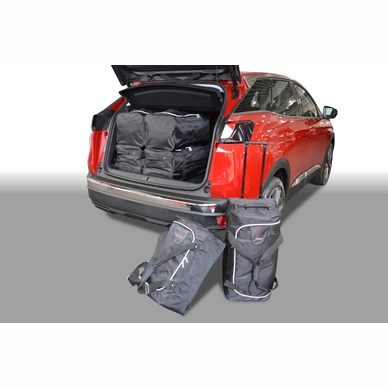 Tassenset Carbags Peugeot 3008 II 2016+ (adjustable boot floor in lowest position)