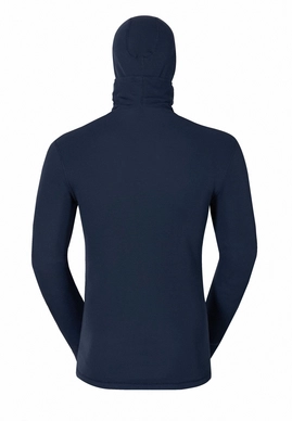 Ondershirt Odlo Mens L/S With Facemask Vallee Blanche W Navy New