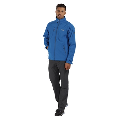 Jas Regatta Mens Nielson III Oxford Blue SealGrey