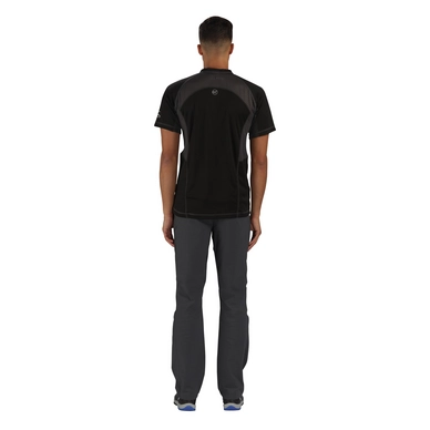 T-Shirt Regatta Mens Breakbar III Black/Seal Grey