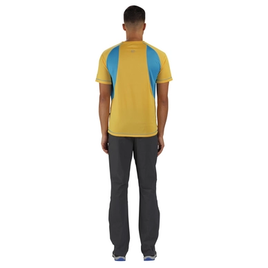 T-Shirt Regatta Mens Volito II Gold Heat/Hydro Blue