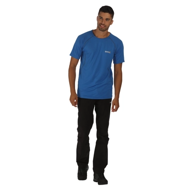 T-Shirt Regatta Mens Virda Oxford Blue/Oxford Blue