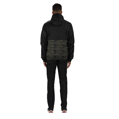 Jas Regatta Mens Akka Black Olive Night