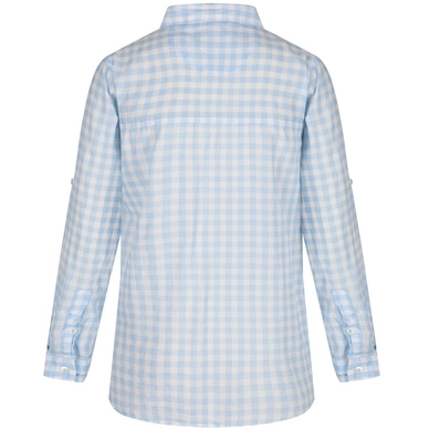 Blouse Regatta Womens Mondara Powder Blue Gingham