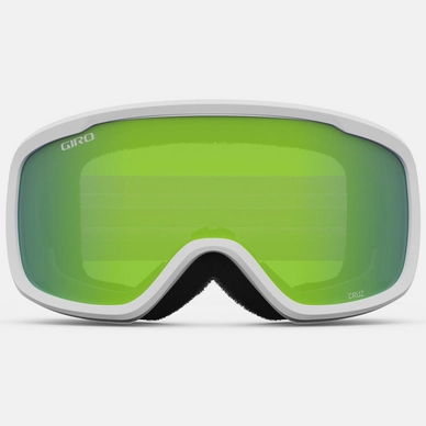 4---giro-cruz-snow-goggle-white-wordmark-loden-green-front