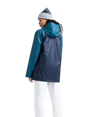 Jas Herschel Supply Co. Women's Rainwear Classic Peacoat/Deep Teal