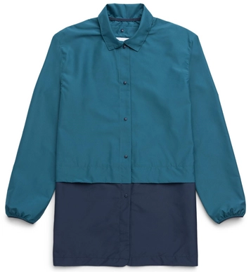 Jas Herschel Supply Co. Women's Voyage Long Coach Deep Teal/Peacoat