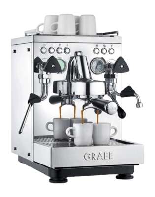 Espressomachine Graef Estessa Zilver