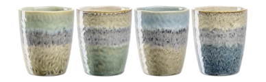 Tasse Leonardo Matera Multi 300ml (Set von 4)