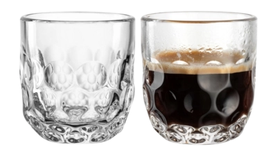 Koffieglas Leonardo Gocce 1 60ml (Set van 2)