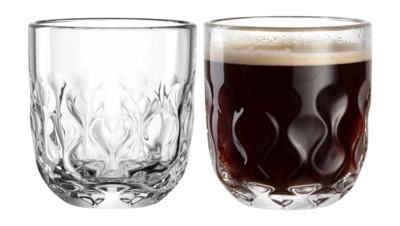Koffieglas Leonardo Gocce 2 220ml (Set van 2)