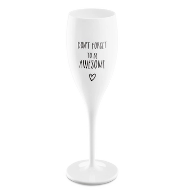 Champagneglas Koziol Superglas Cheers No. 1 Don't Forget To Be Awe