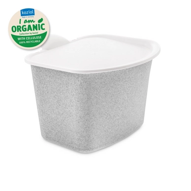 Afvalemmer Koziol Bibo Organic Grey